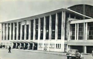Romania Brasov gara railway station postcard