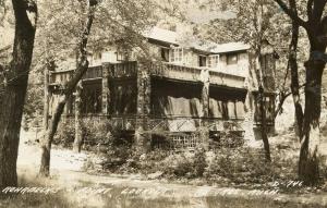 MI - Au Gres. Rohrbeck's, Point Lookout on Lake Huron    *RPPC