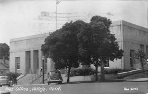 Vallejo California Post Office Street View Real Photo Antique Postcard K27041