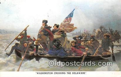 Washington Crossing the Delaware Patriotic 1984 