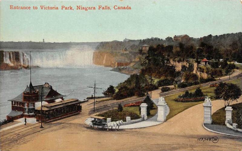 Entrance to Victoria Park  Niagara Falls, Canada