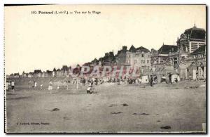 Old Postcard Parame Overlooking the Beach