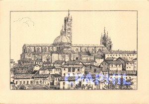 Postcard Modern SIENA PANORAMA (Particolare da S. Domenico)
(Dis. R. Carapelli)