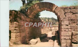 Postcard Modern Olympia Stadium The entrance of the crypt