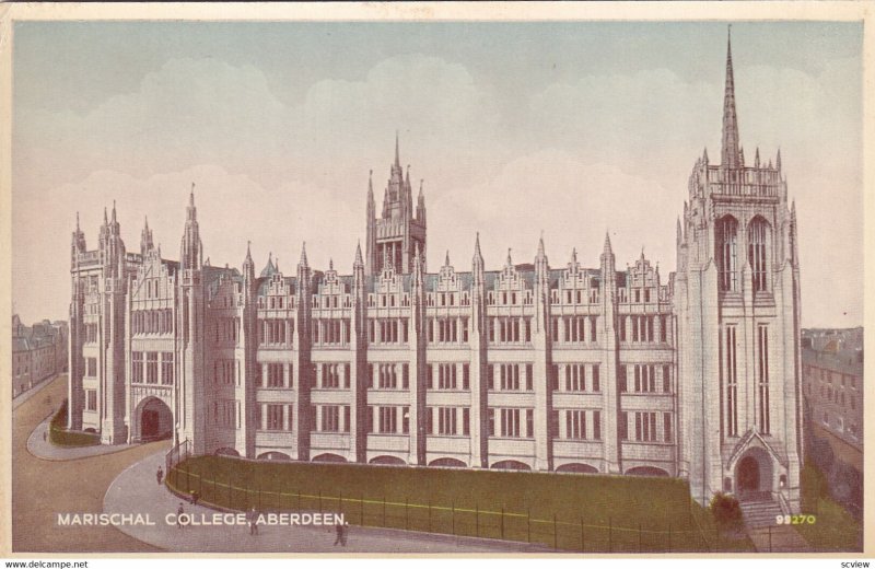 ABERDEEN, Aberdeenshire, Scotland, 1920-1940s; Marischal College