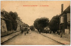 CPA MARCILLY le Hayer La Grande Rue (722952)