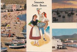 BF22865 costa brava types ships  spain  front/back image