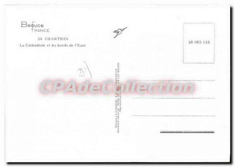 Modern Postcard Chartres The Cathedral