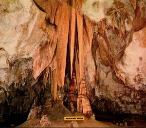 Papoose Room Draperies Carlsbad Caverns New Mexico NM Chrome Postcard UNP P10