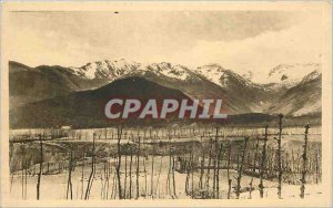 Old Postcard Cathervielle the Oo Mountain views of the Grange