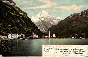 Switzerland Fluelen und der Bristnstock 1902