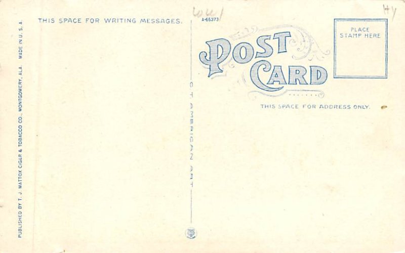 World War 1 Post Card Camp Sheridan, Montgomery, AL USA US National Guard, Me...