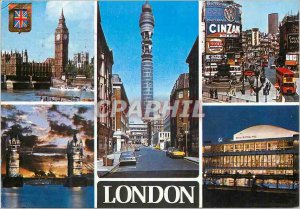Modern Postcard Greeting from London