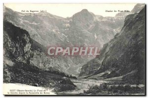 Postcard Old Sixt Haute Savoie The bottom of the Combe from Gateway Boray