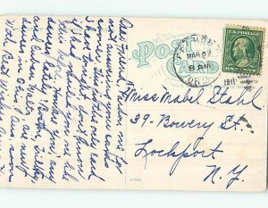 Divided Back LIBRARY SCENE Fremont Ohio OH hs2871