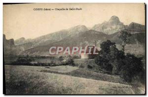 Postcard Old Corps Chapelle De Saint Roch
