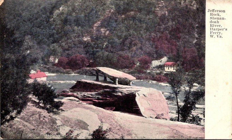 West Virginia Harpers Ferry Jefferson Rock Shenandoah River