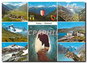 Modern Postcard Furka Grimsel Andermatt