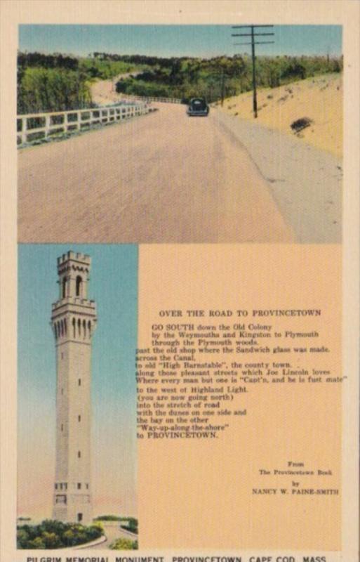 Massachusetts Cape Cod Provincetown Pilgrim Memorial Monument