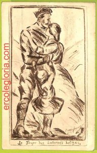 af5151 - BELGIUM Belgique - Carte Postal Ancienne VINTAGE POSTCARD - Military-