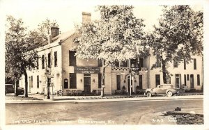 RPPC THE OLD TALBOTT TAVERN Bardstown, Kentucky Roadside Cline Postcard c1940s