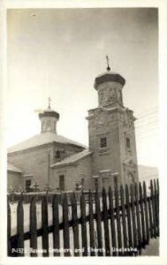 Real Photo - Russian Cemetery & Church - Misc, Alaska AK  