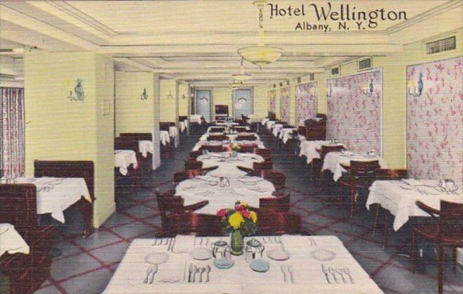 New York Albany Hotel Wellington Dining Room