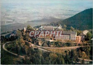 Modern Postcard Mont St. Odile 67 563 17 (altitude 763 m) Convent and the pla...