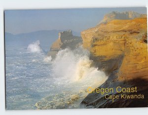 Postcard Cape Kiwanda Oregon Coast USA