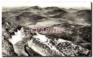 Old Postcard The Autoroute du Puy de Dome in the Great Rock