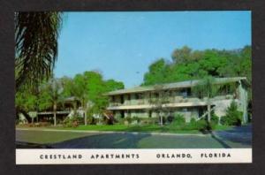 FL Crestland Apartments Apts ORLANDO FLORIDA Postcard