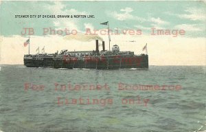 Graham & Morton Line Steamship, Steamer of Chicago