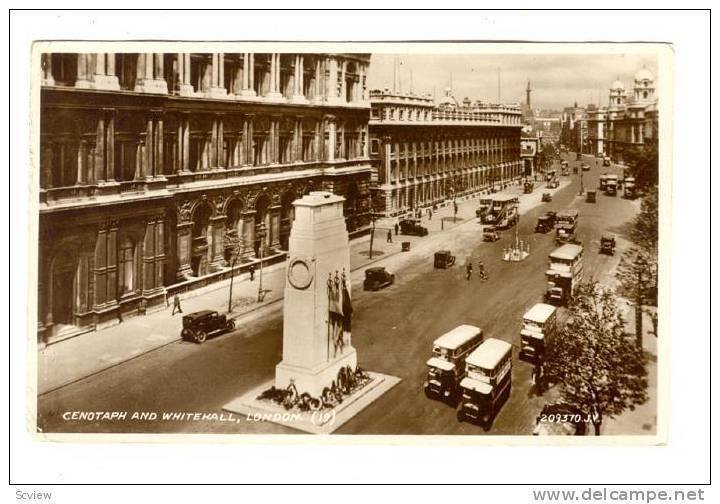 RP, Cenotaph & Whitehall, London, England, UK, PU-1937