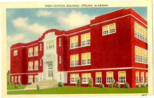High School, Opelika, Alabama, AL, Linen