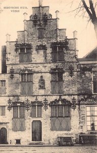 Belgium Schotsche Huis Veere House vintage postcard