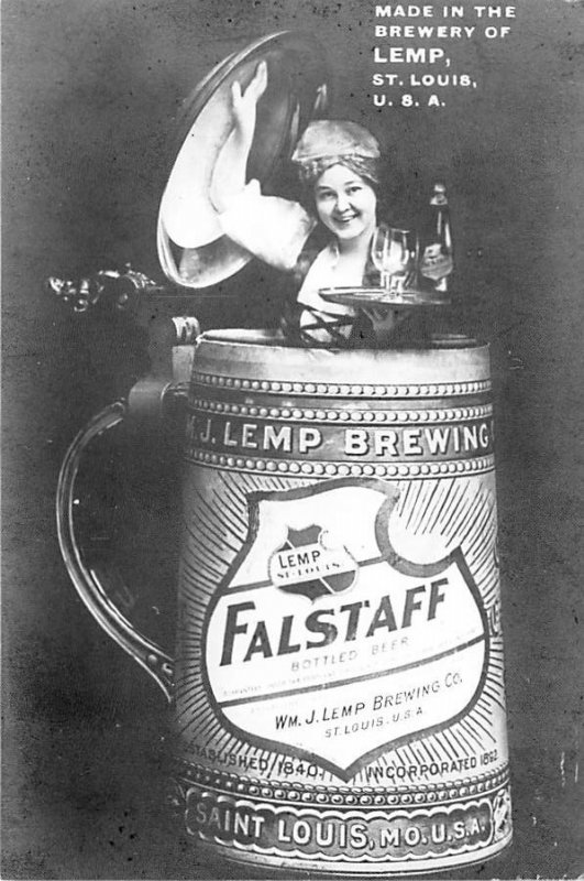 Falstaff Beer Girls Brewery Unused 