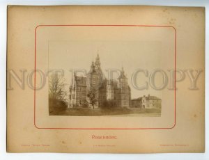 492523 Denmark COPENHAGEN Rosenborg Castle Vintage CABINET PHOTO