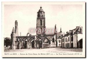 Batz - Ruins of Our Lady of Mulberry - Old Postcard