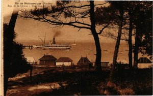 CPA ILE-de-NOIRMOUTIER - Bois de la Chaise - Une Vue sur la Rade (637299)