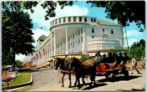 M-23061 The World's Largest Summer Hotel Grand Hotel Mackinac Island MI