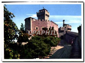 Postcard Modern San Marino Saconda Torre