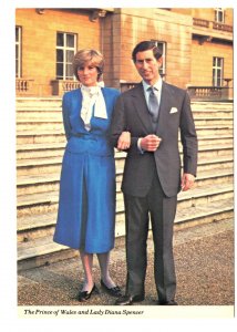The Prince of Wales and Lady Diana Spencer