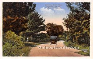 Approaching Shaker Village, on Road from Portland Sabbathday Lake, ME, USA Un...