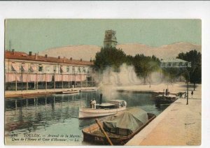 3081407 FRANCE Toulon Arsenal de la Marine Quay de l'Heure old