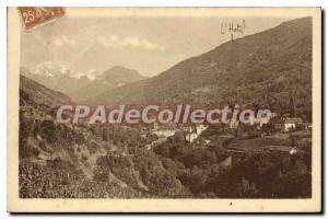 Old Postcard Brides Les Bains La Vallee And Glaciers