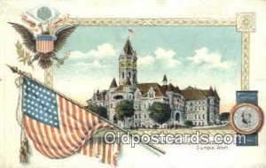 Olympia, Washington, WA State Capital USA 1909 light crease bottom edge, corn...