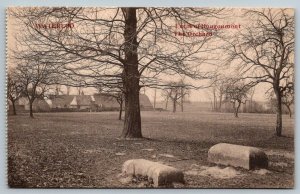 Waterloo  Belgium   Farm of Hougoumont  The Orchard  Postcard