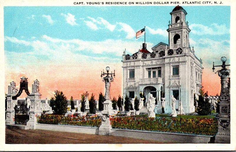 New Jersey Atlantic City Captain Young's Residence On Million Dollar Pier