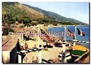 Modern Postcard Ajaccio The Beach Of Marinella