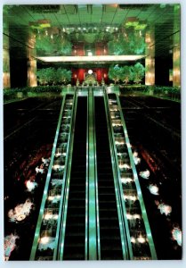 ATLANTIC CITY, New Jersey NJ~ Escalator BALLY'S PARK PLACE CASINO 4x6 Postcard